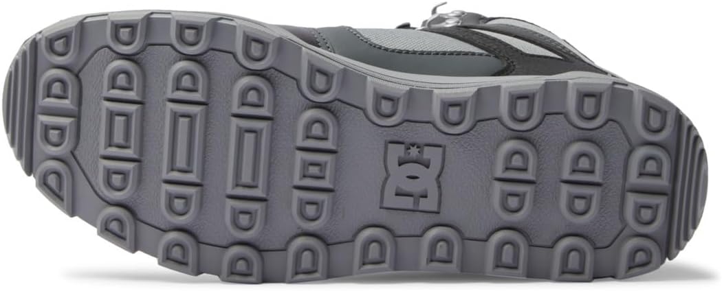 DC Shoes Herren Pure Hi Bootsschuh 41 EU Black Grey Black, 41 EU Black Grey Black