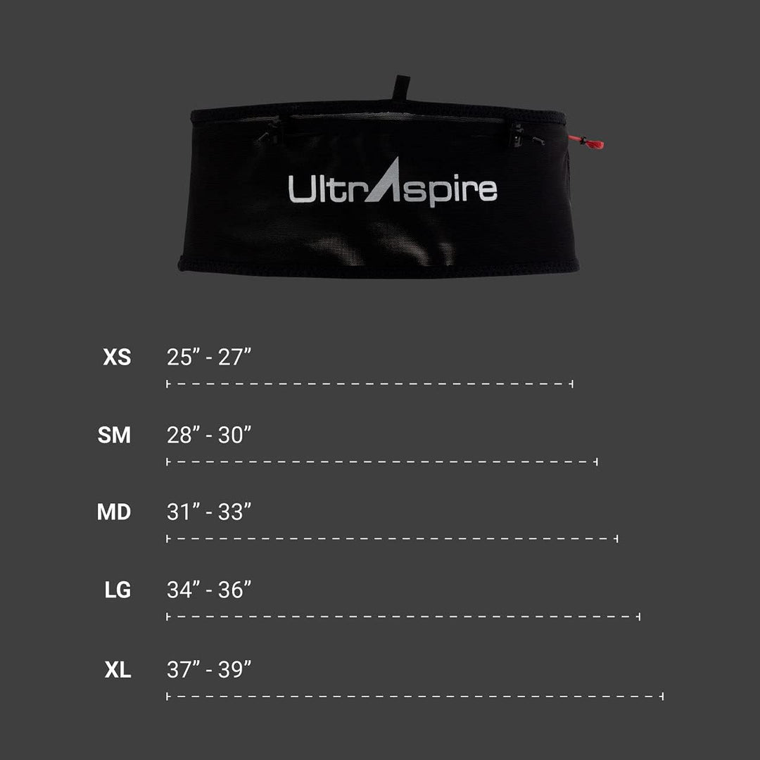 UltrAspire Fitted Race Belt 2.0 Taillengürtel – leicht, langlebig und 5 Grössen für eine perfekte Pa