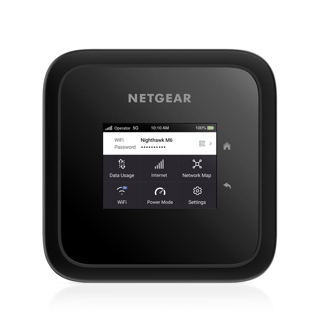 NETGEAR Nighthawk M6 (MR6150), 5G Router Sim-Karte WiFi 6, LTE Router 5G, Mobiler WLAN Router, 5G Mo