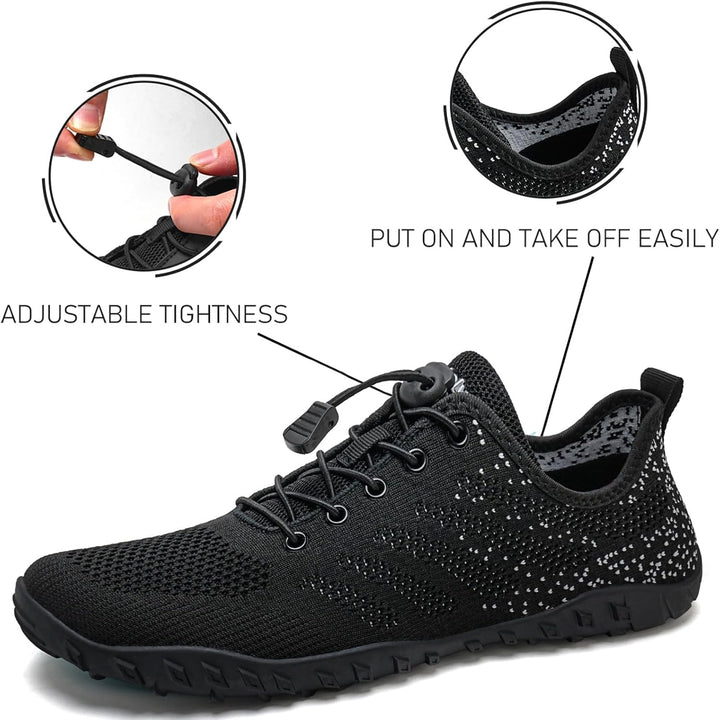Badeschuhe Herren Damen Barfussschuhe Wasserschuhe Schwimmschuhe Strandschuhe für Surfen,Tauchen,Boo