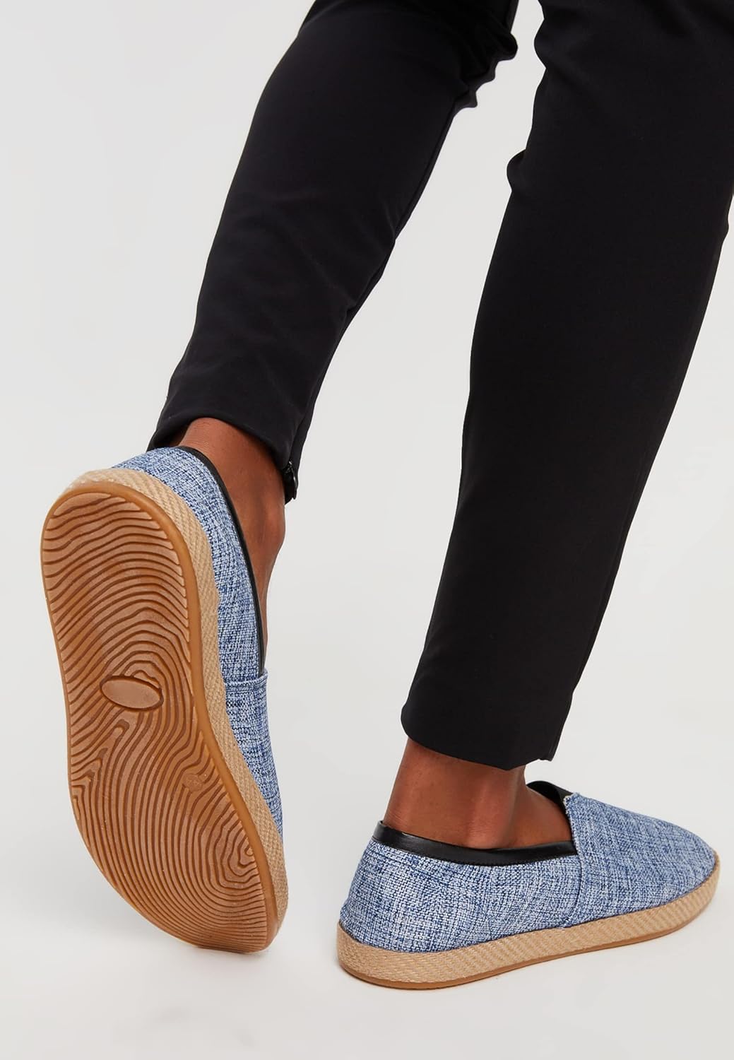 Leif Nelson Herren Espadrilles Schuhe weisse Freizeitschuhe Sommer Männer Sommerschuhe Jungen Slippe