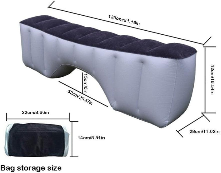 1 Stück Auto Luftmatratze Aufblasbare Rücksitz Gap Pad Air Bett Kissen Auto Lücke Pad Auto Luftmatra