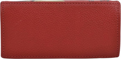 Anuschka Damen echt Leder Mini Sling Organizer Tasche, Kreuztasche, Stylisher Organizer Crimson Gard