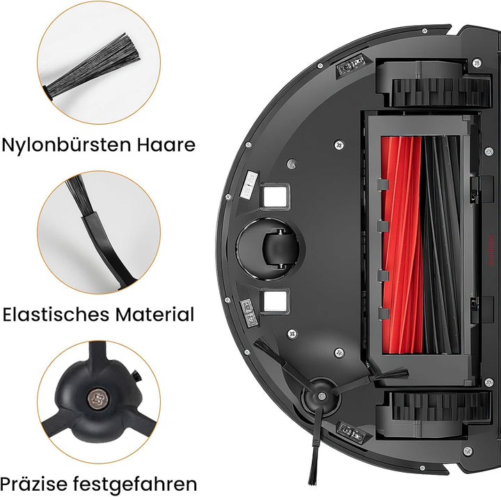 20 Stück Zubehörset für Roborock Q5 Pro / Q5 Pro+ / Q8 Max / Q8 Max+ Staubsauger, Ersatzteile Enthäl