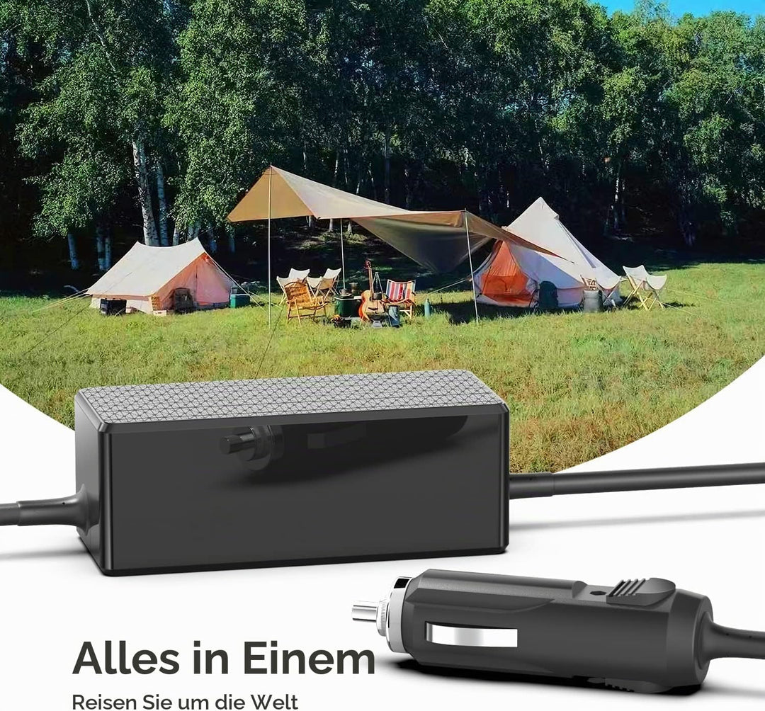 KFD DC 12V-24V Adapter KFZ Ladekabel Netzteil Auto Ladegerät für Panasonic Toughbook CF18 CF19 CF53