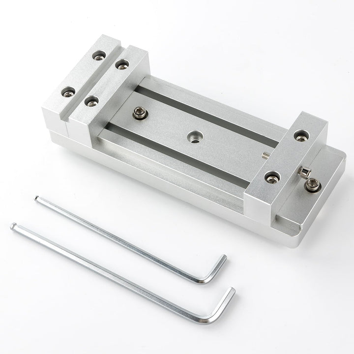 Aluminium Mini-Schraubstock Arbeitstisch Clamp für FoxAlien 3018-SE, Masuter 4040 und 4040-XE CNC-Fr