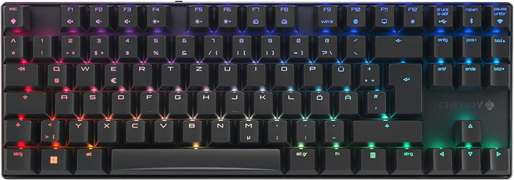CHERRY MX 8.2 TKL Wireless, kabellose mechanische Gaming-Tastatur ohne Nummernblock, Deutsches Layou