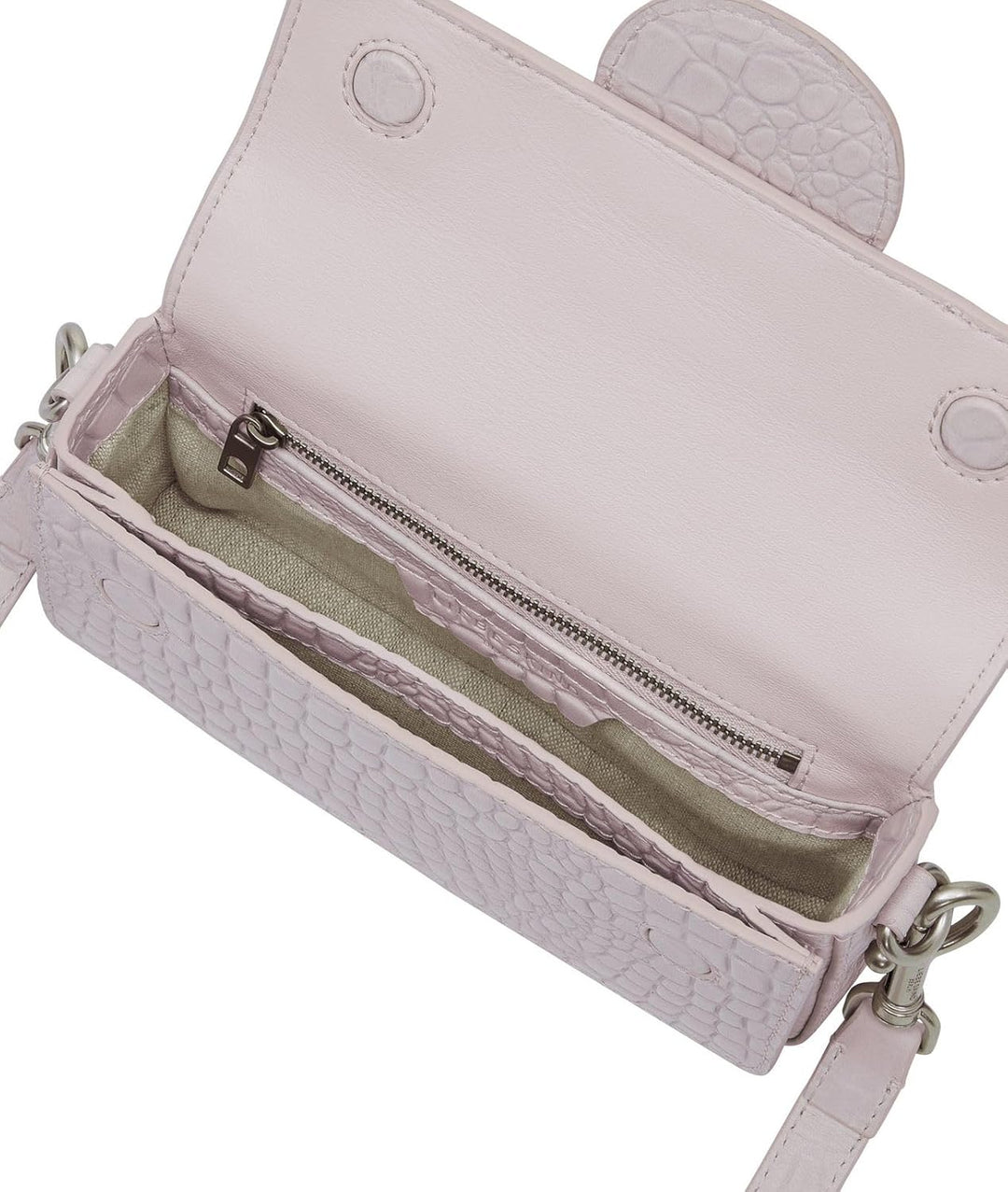 Liebeskind Damen Pam Croco Crossbody XS Blushed Rose, Blushed Rose