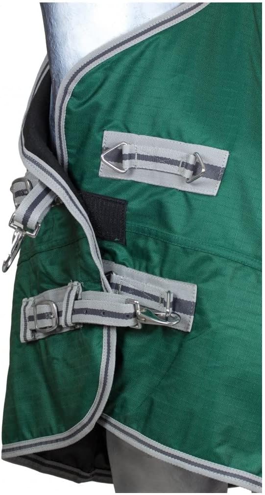 RL24 - Weidedecke Winterdecke High Neck 600D BASICLINE mit Nylonfutter, Polarfleecefutter oder Füllu