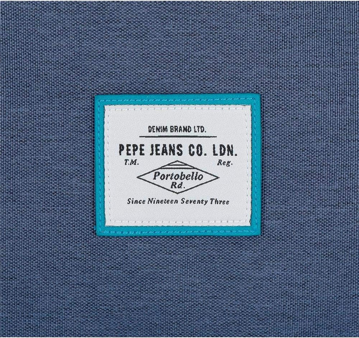 Pepe Jeans Molly An Trolley anpassbarer Rucksack Blau 31x42x17,5 cms Polyester 22.79L Adaptiver Ruck