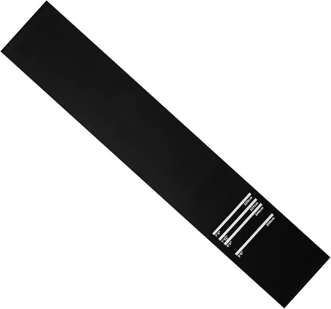 Darts Matte - rutschfeste Stossdämpfende Matte | mit 4 Wurfabständen 300x34 cm Dartteppich | für Män