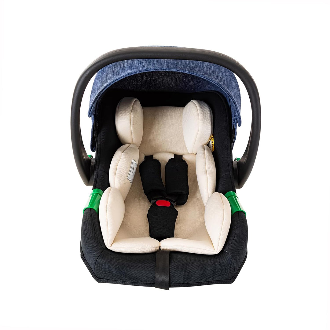 BEBBY Kinderwagen, Standard-Kinderwagen, Kinderwagen 3 in 1,Kinderwagen mit Faltbarem Tragbarem für