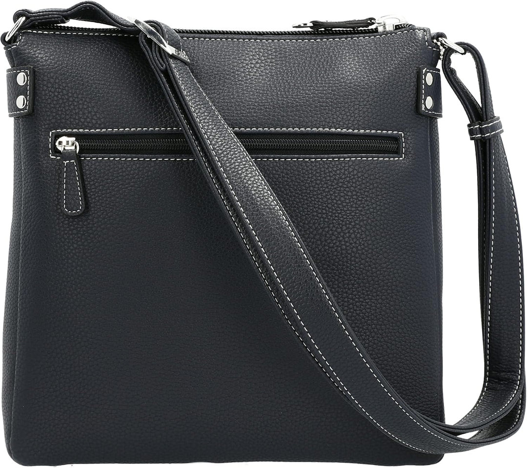 Picard Damen Schultertasche LOIRE aus Synthetik Mittel | mit Reissverschluss | Schultertasche | Allt