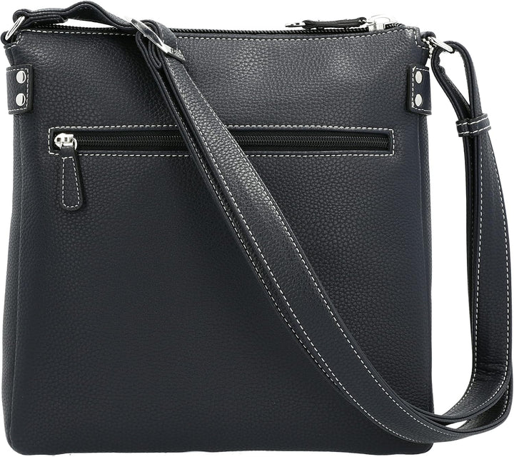 Picard Damen Schultertasche LOIRE aus Synthetik Mittel | mit Reissverschluss | Schultertasche | Allt
