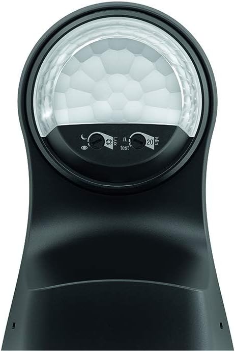 Theben theLuxa S150 BK Bewegungsmelder mit 150° Erfassungswinkel für den Aussenbereich, schwarz (101