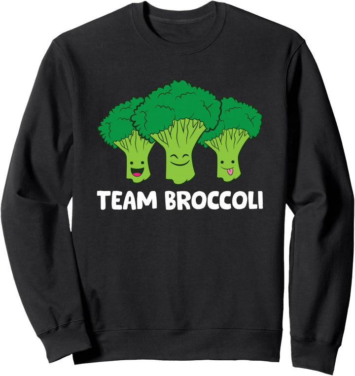 Brokkoli Lover Team Brokkoli Vegan Vegetarisch Brokkoli Sweatshirt