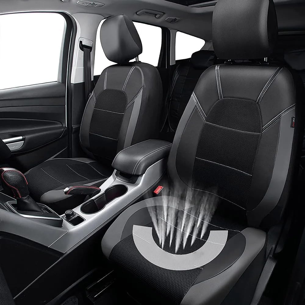 Auto Sitzbezüge Sets für Honda CRV CR-V 4. Generation 2012-2018,Allwetter Wasserdicht Bequem Autosit