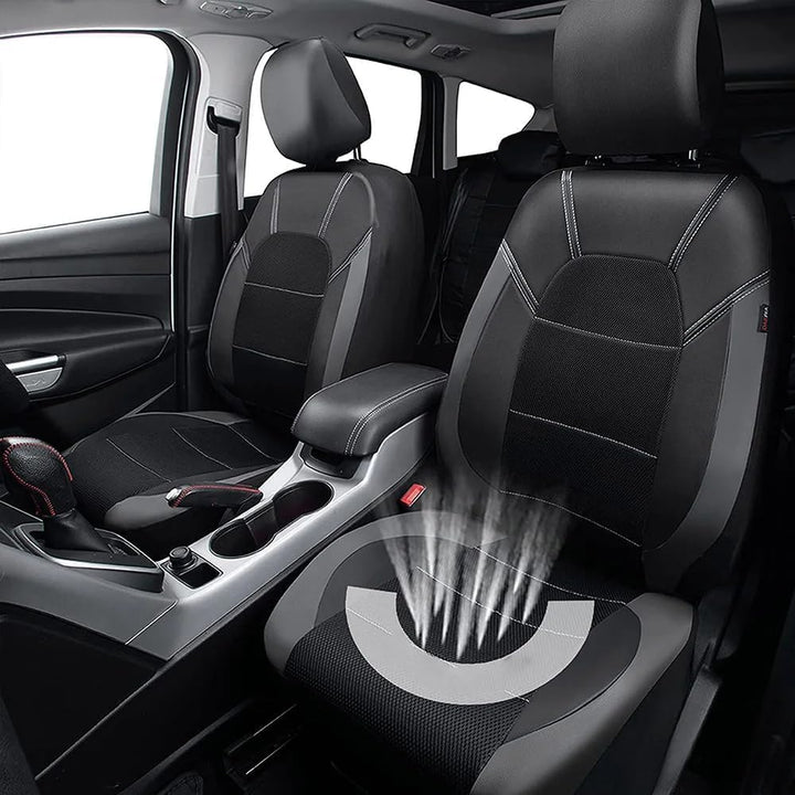 Auto Sitzbezüge Sets für Honda CRV CR-V 4. Generation 2012-2018,Allwetter Wasserdicht Bequem Autosit