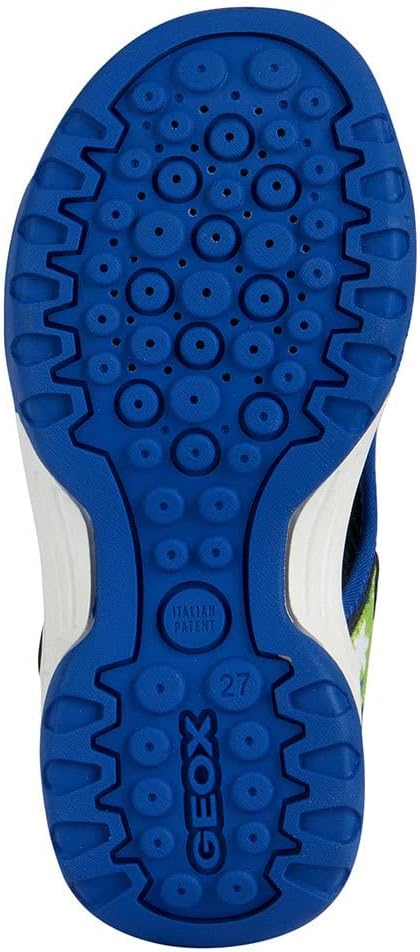 Geox Jungen J Borealis BoySandal 31 EU Navy Lime, 31 EU Navy Lime
