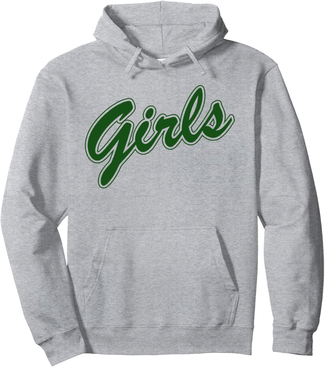 Girls Shirt Friends Green Graphic Pullover Hoodie