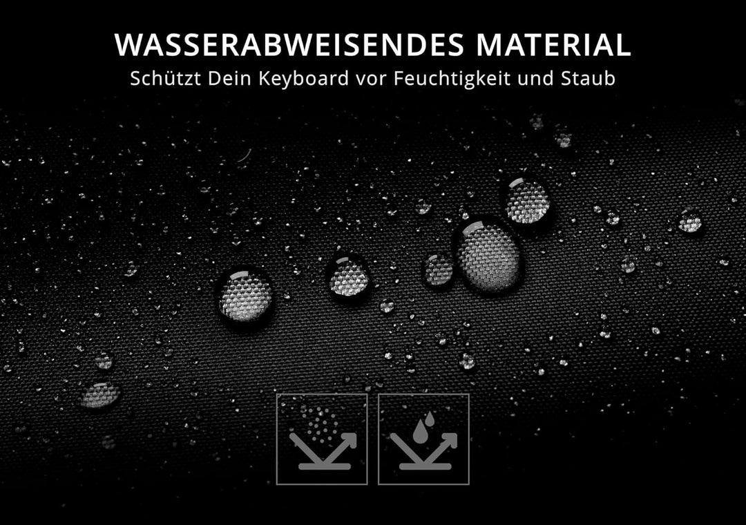 McGrey KBT-3223-88 Keyboardtrolley - Trolley-Gigbag für Keyboard & Piano mit 88 Tasten - Leicht, kom