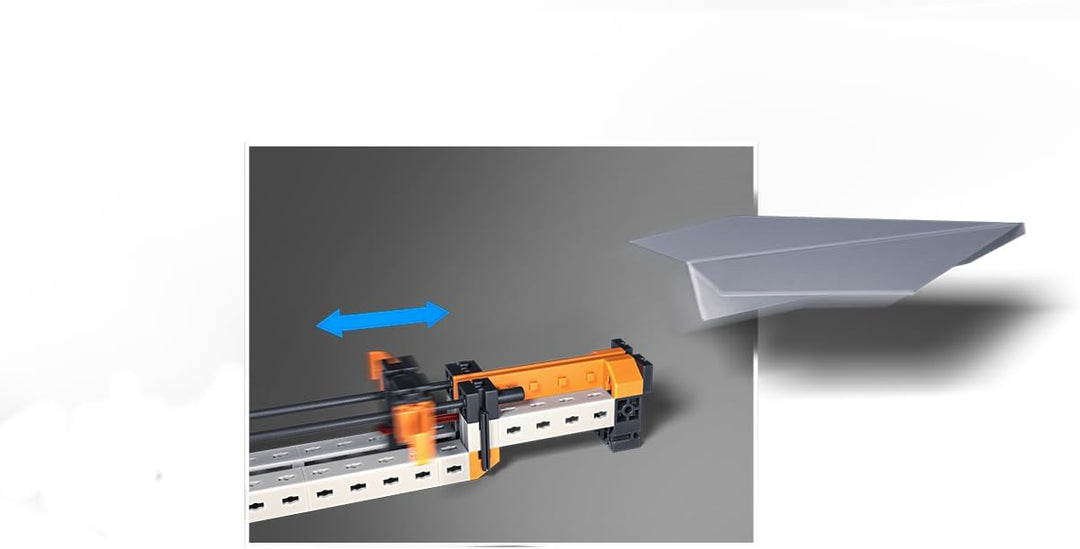 fischertechnik Universal Pro 571903 – Konstruktionsbaukasten, technisches Spielzeug, 10 Modelle ab 7