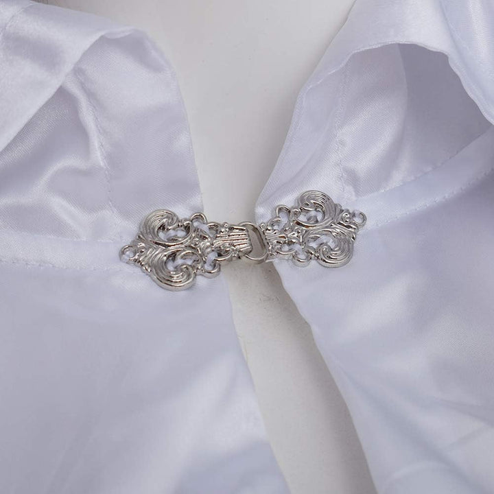 GRACEART Damen Cape Umhang Mit Kapuze Mittelalter Mantel Lang Halloween kostüm Für Hochzeit Braut Ab
