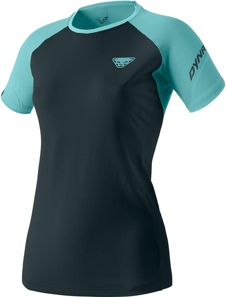 DYNAFIT Damen Alpine Pro S/S Tee T-Shirt, Blueberry Marine Blue/8050, Medium