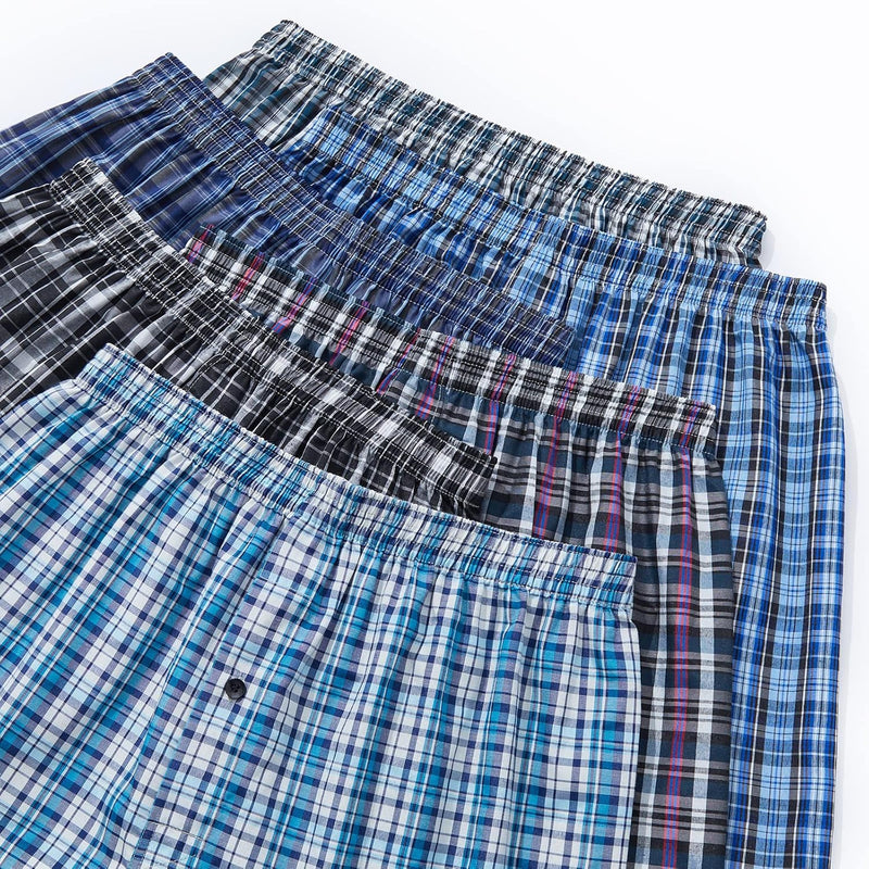 JupiterSecret Boxershorts Herren Baumwolle Unterhosen Männer Amarican Boxershorts 6er und 10er Packs