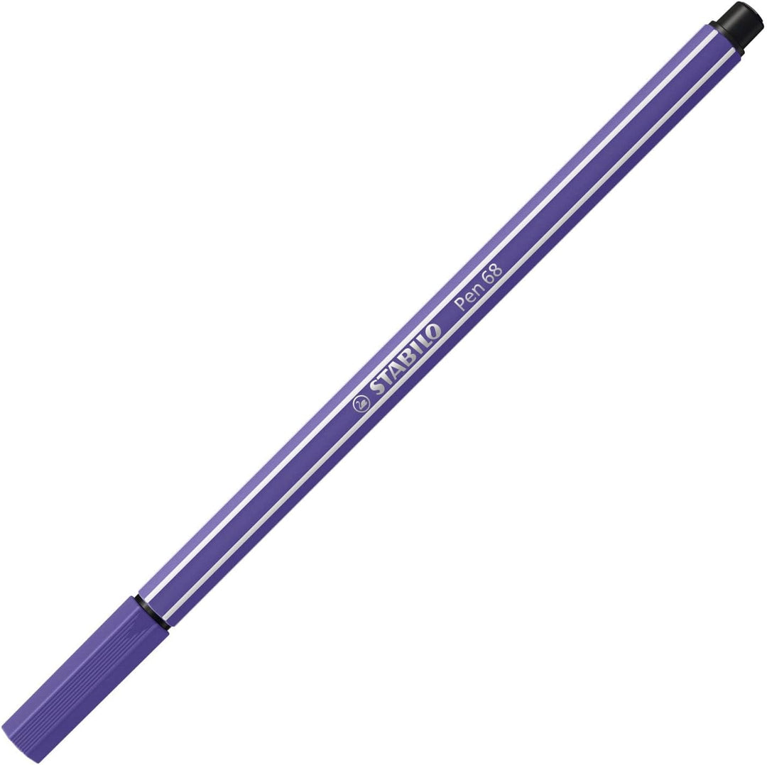 STABILO Premium-Filzstift Pen 68 - ARTY - 18er Pack - mit 18 verschiedenen Farben, 18er Pack