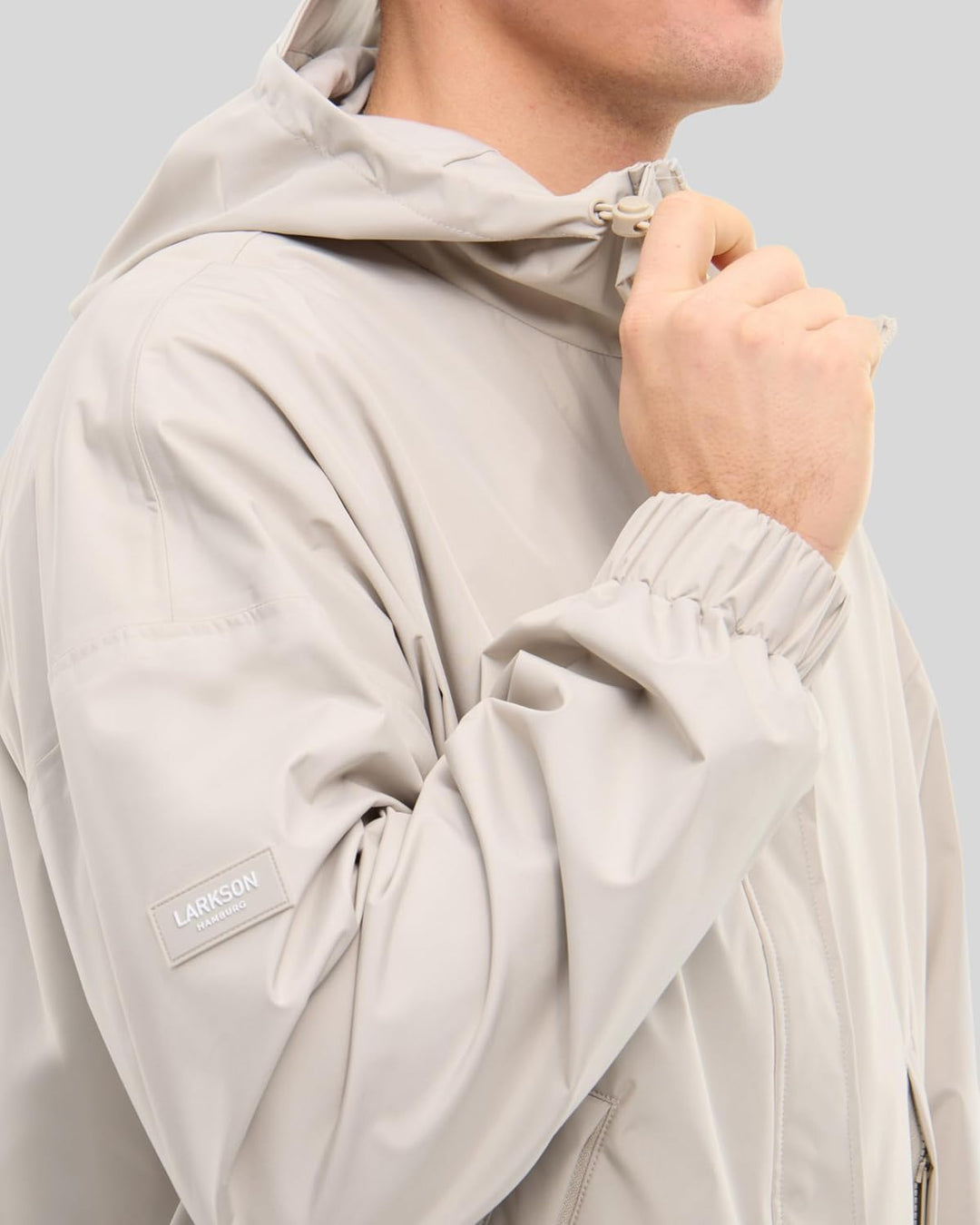 LARKSON Hardshell Regenjacke Damen Herren - Elin M Sand, M Sand