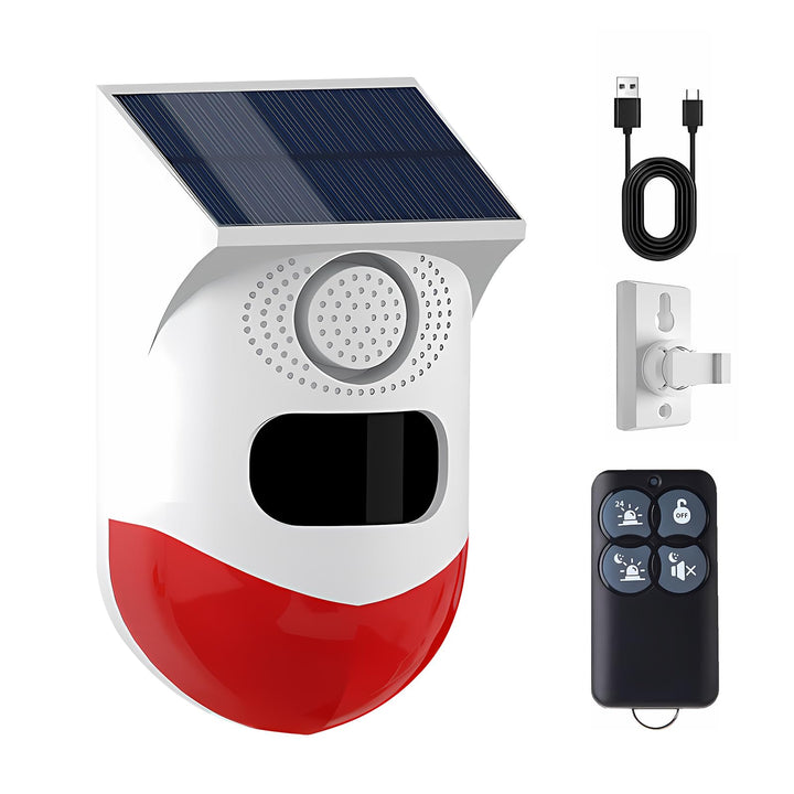 Yasorn Smart Bewegungsmelder Alarm, Bewegungssensor mit Fernbedienung, 120 dB Infrarot Sensor Reichw