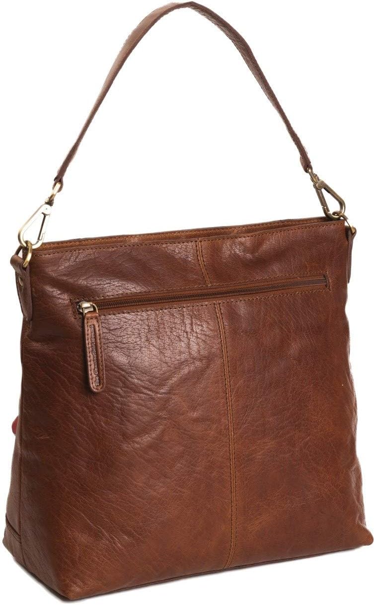 The Chesterfield Brand Antique Buff Annic Schultertasche Leder 30 cm