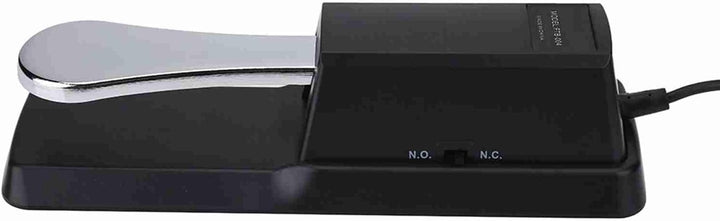 6,5 MM Schnittstelle Keyboard Sustain Pedal,Rutschfeste Gummiboden Piano Pedal,Universal Keyboard Pe