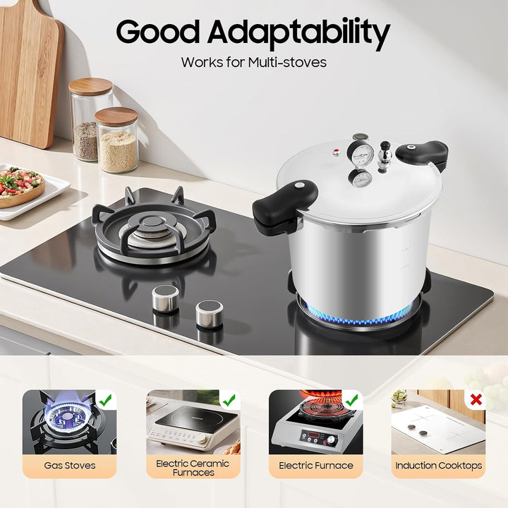 22L Schnellkochtopf 23Qt Aluminiumlegierung pressure cooker