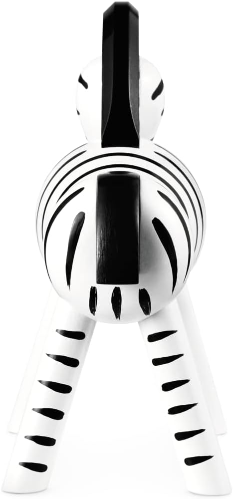 Kay Bojesen Zebra Figuren 14 cm Holzfiguren Weihnachtsdekoration, schwarz H14 cm Zebra, H14 cm Zebra