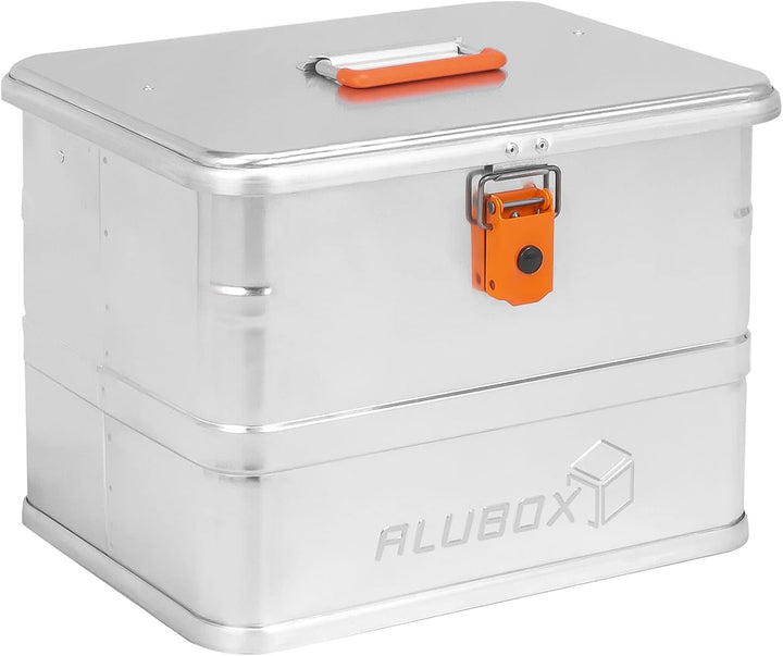 ALUBOX Motorrad Top-Case ABX-M35-35 Liter, Aluminium, 35 Liter