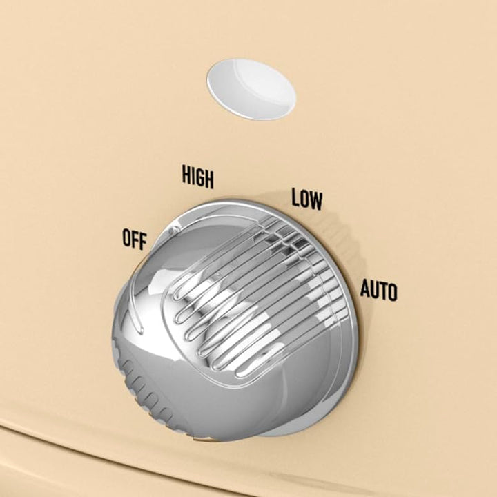 Swan Retro SF17031CN Slow Cooker 6,5L Abnehmbarer Kochbehälter, PFOA- und PTFE-freier Keramischer An