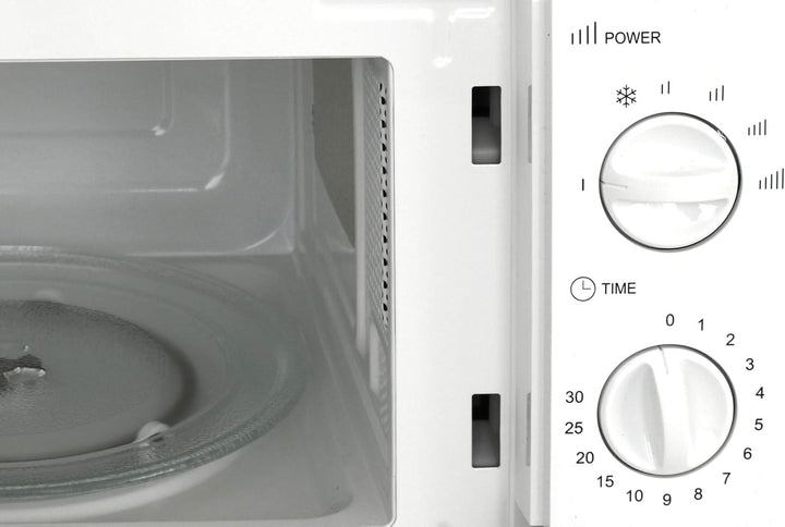 Deski Mikrowelle 20 Liter 700 Watt weiss 6 Stufen Mikrowellengerät