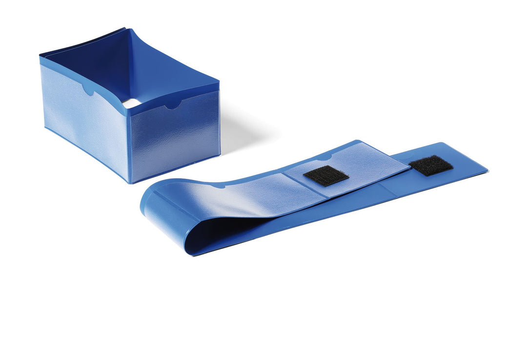 Durable Palettenfussbanderole 145 x 75 mm mit Klettverschluss, 4-seitig beschriftbar, Packung à 50 S