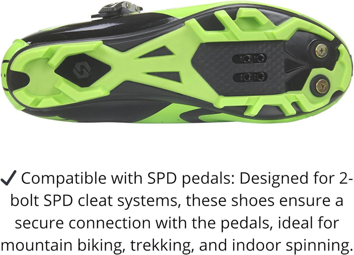 Fahrradschuhe MTB Radsportschuhe Herren/Damen Professionelle Mountainbike-Schuhe Kompatible SPD-Peda