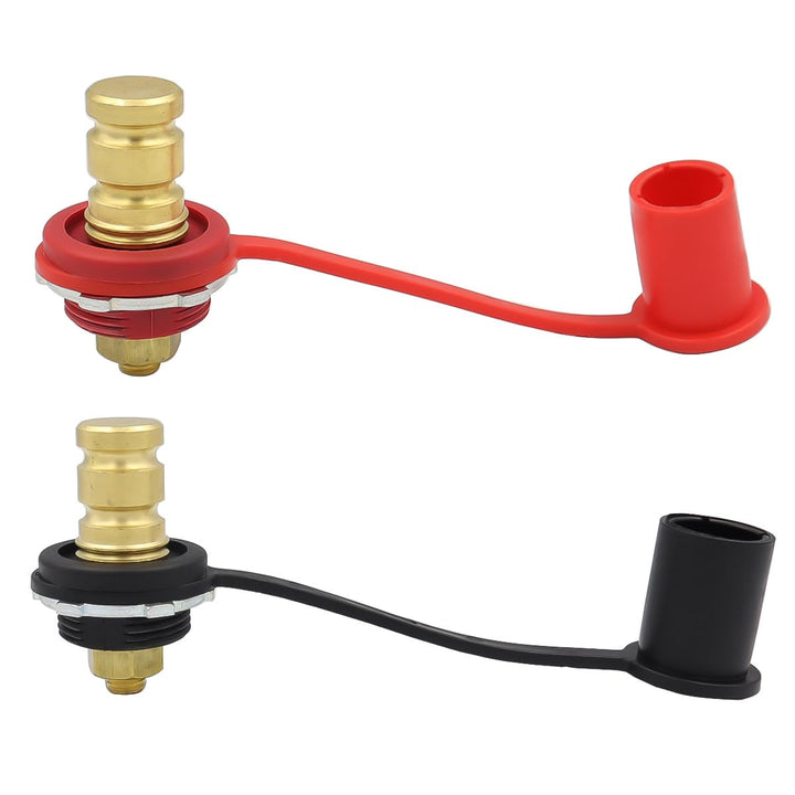 DollaTek 2 Stück 20mm Batterie Ladegerät Stecker Batterie Starthilfe Stecker Überbrückungsklemmen ge