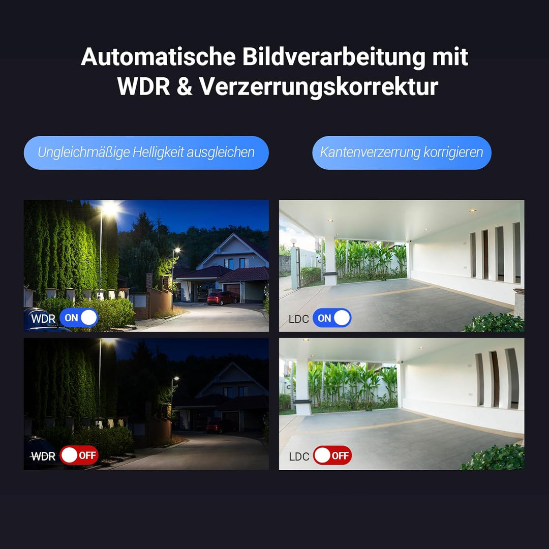 EZVIZ 4K Türsprechanlage mit Türöffner und 8" Touchscreen-Monitor, 2 Draht Bus, Türklingel mit Kamer