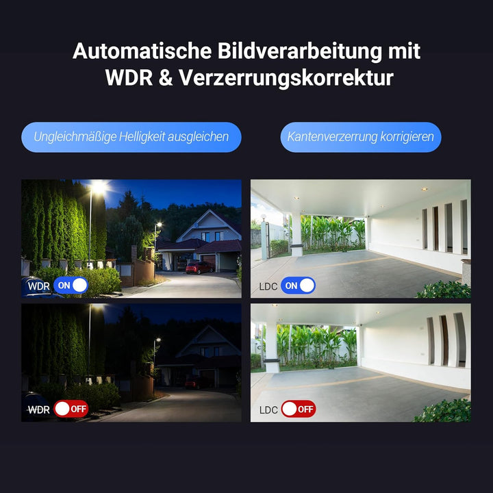 EZVIZ 4K Türsprechanlage mit Türöffner und 8" Touchscreen-Monitor, 2 Draht Bus, Türklingel mit Kamer