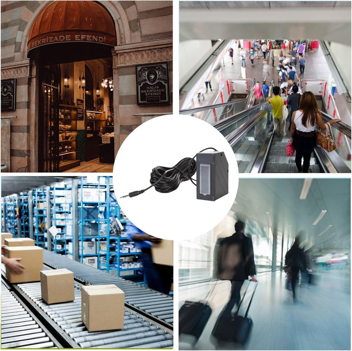 Dexlan - PEM7D IR-Durchgangsmelder mit Alarm. 221090