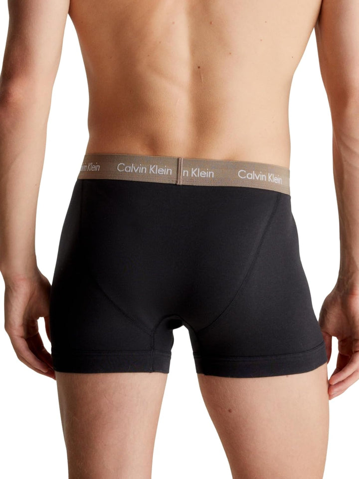 Calvin Klein Herren Trunk (3er Pack) XS Black (B- Rumba, Caribou, Black Wbs)