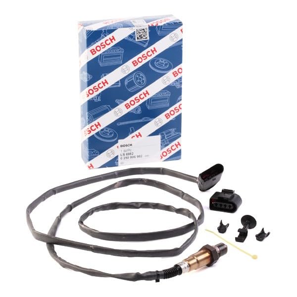 Bosch 0258006982 - Lambdasonde mit fahrzeugspezifischem Stecker
