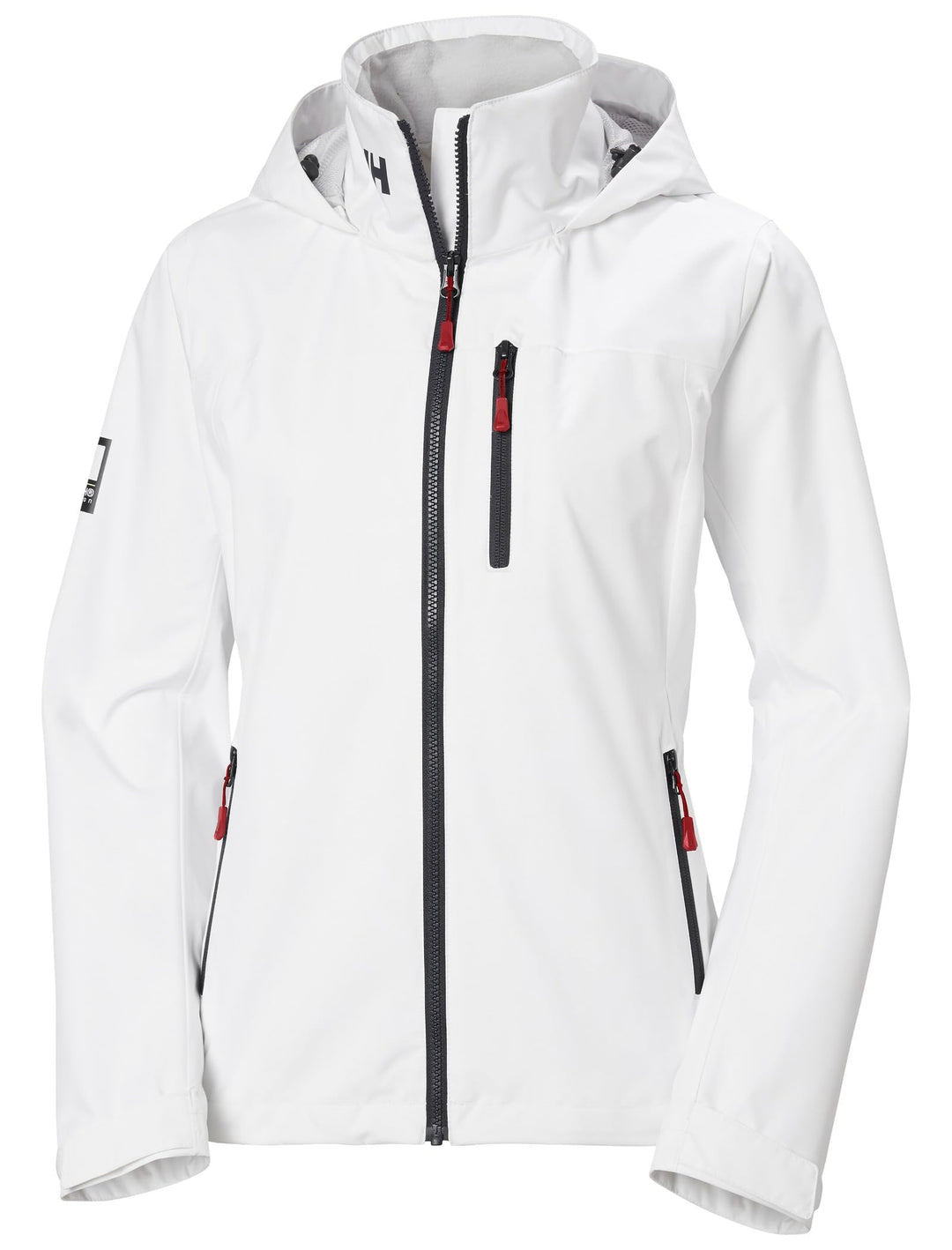 Helly Hansen Damen Crew Hooded Jacket 2.0 Kapuzenjacke (1er Pack) XS 001 White, XS 001 White