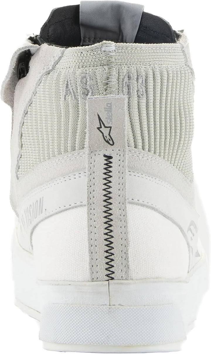 Alpinestars Stella Stated Podium Damen Motorradschuhe Weiss Grau 38 EU, White Cool Gray 38 EU