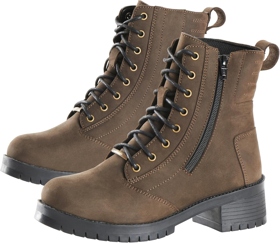 Furygan Damen Janis Lady D3o Motorradschuhe 38 EU Braun, 38 EU Braun